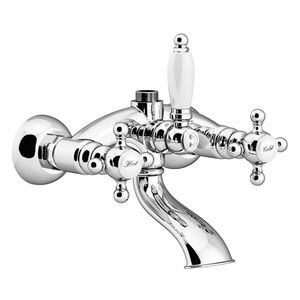 Zweigriffmischer für Badewanne