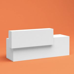 melaminbeschichtete Empfangstheke