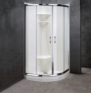Glasdusche