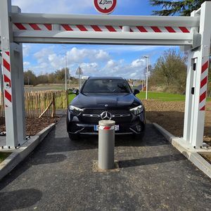versenkbarer Sperrpfosten