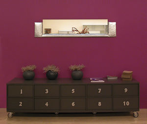 Wandmontierter Spiegel - CARTA BIANCA / WHITE PAPER - marco mazzei