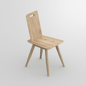 Stuhl / originelles Design / nach Maß / umweltfreundlich / handgefertigt