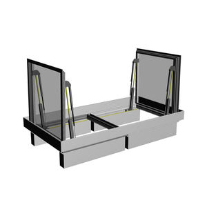 Aluminium-Rauchabzugsfenster 1