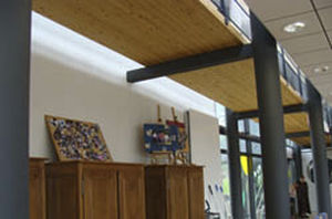 Holzbodenplatte