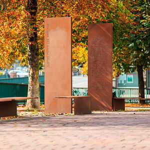 Stele zur Beschilderung