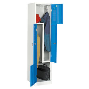 Stahlblech-Garderobenschrank