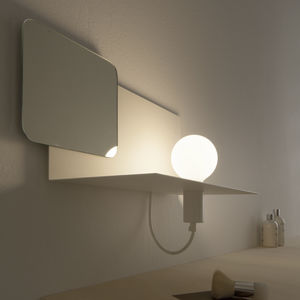 moderne Wandleuchte / Messing / Eisen / Glühlampen