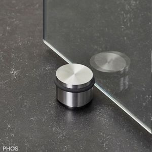 Edelstahl-Türstopper 1