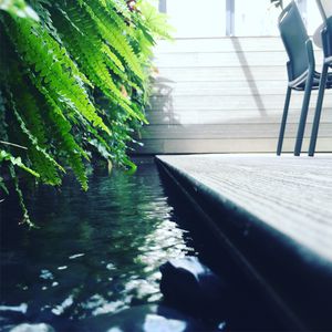 Wasserwand / Edelstahl rostfrei