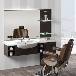 Waschbeckenmöbel für Friseursalons für Frisörsalon 1