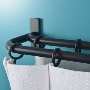 Wandhalterung für Vorhänge