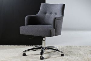 moderner Bürosessel / Textil / drehbar / mit Rollen