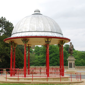Metall-Pavillon / für öffentliche Bereiche