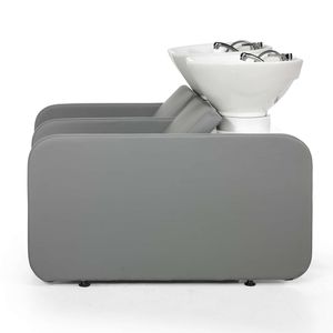Waschsessel mit Fußstütze - FEDE WASH - SEAP SA - Kunstleder
