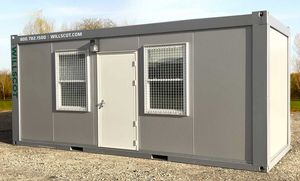 Baucontainer für gewerbliche Nutzung / für industrielle Nutzung / für Büro / für Baustellen
