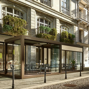 selbsttragende Pergola