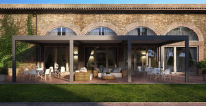 angebaute Pergola 1