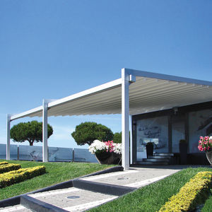 angebaute Pergola 1