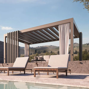 angebaute Pergola