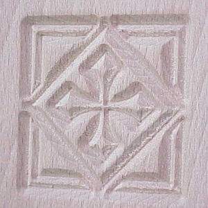 Holzdekorplatte