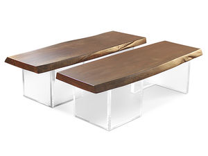 Moderner Couchtisch - WALNUT - Rotsen Furniture - Holz / Metall