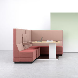 modulare Polsterbank / modern / Stoff / für Büro