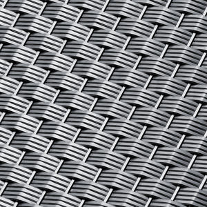 Gewobenes Metall / Edelstahl