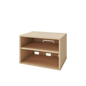 Modulregal / modern / lackiertes Holz / aus Eiche