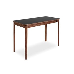 Holzfurnier-Schreibtisch / Massivholz / Laminat / modern