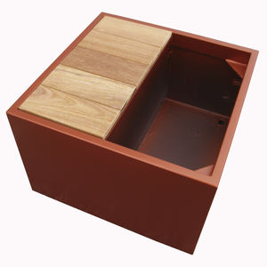 Holz-Pflanzkübel