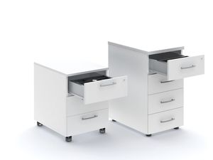 melaminbeschichteter Schreibtischcontainer