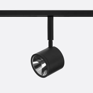 LED-Schienenleuchte / kreisförmig / gestrichenes Aluminium / für Geschäfte
