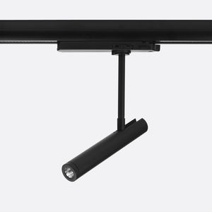 LED-Schienenleuchte / kreisförmig / gestrichenes Aluminium / für Geschäfte