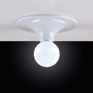 moderne Deckenleuchte / rund / Aluminium / LED