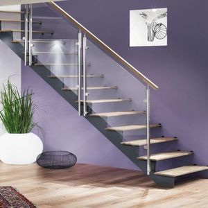 gerade Treppe
