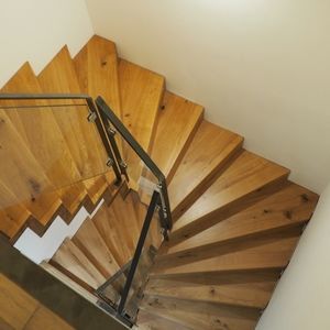 viertelgewendelte Treppe