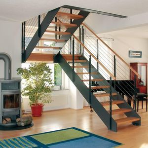 viertelgewendelte Treppe