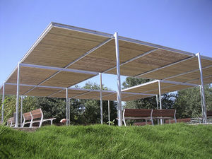 Pergola mit Oberflächenmontage