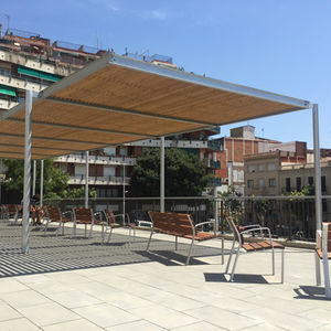 Pergola mit Oberflächenmontage