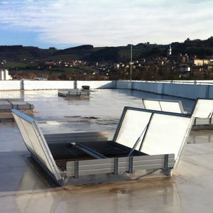 Aluminium-Rauchabzugsfenster 1