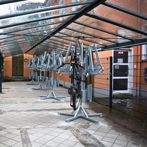 bodenstehender Fahrradständer 1