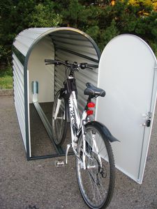 gesicherter Fahrradunterstand 1