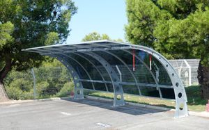 modularer Fahrradunterstand 1