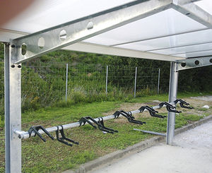 modularer Fahrradunterstand 1