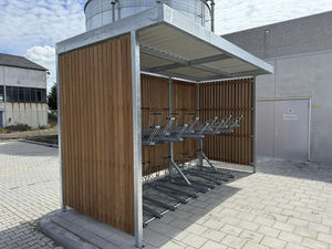 modularer Fahrradunterstand 1