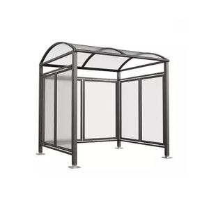 Polycarbonat-Buswartehalle
