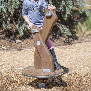 Spielplatz-Drehgerät / Kinder