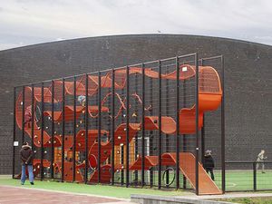 Spielplatzgerät für Spielplätze / Metall