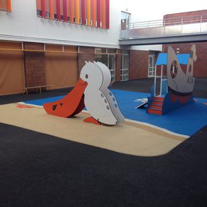 gerade Rutsche / für Spielplätze