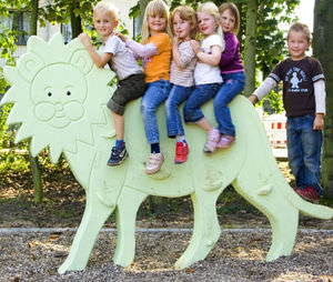 Kletterfelsen für Spielplätze